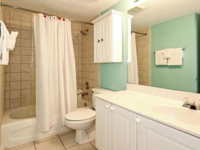 Bathroom with Shower Over Tub